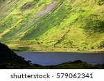 Landscape in the great outdoors in Ireland, Europe - Anascaul lake
