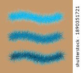 Vector Fur Boa Scatter Brushes colorable by stroke color