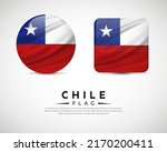 realistic chile flag icon... | Shutterstock .eps vector #2170200411