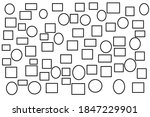 texture of black line geometric ... | Shutterstock . vector #1847229901