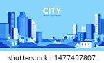 city skyline vector... | Shutterstock .eps vector #1477457807