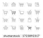 large collection of twenty... | Shutterstock .eps vector #1723892317