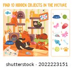 colorful papersheet game find... | Shutterstock .eps vector #2022223151