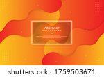 abstract dynamic gradient... | Shutterstock .eps vector #1759503671