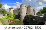 Boulogne-sur-mer castle in northern France