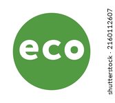 eco icon zero emission vehicle... | Shutterstock .eps vector #2160112607