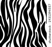 black and white artwork zebra... | Shutterstock .eps vector #1931394557