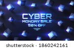 cyber monday sale special offer ... | Shutterstock .eps vector #1860242161