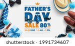 father's day sale poster or... | Shutterstock .eps vector #1991734607