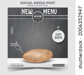 food or culinary social media... | Shutterstock .eps vector #2006352947
