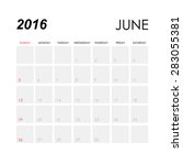 June 2016 Planner Free Stock Photo - Public Domain Pictures