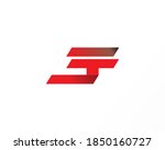 line shape vector company logo... | Shutterstock .eps vector #1850160727