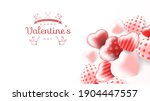 happy valentine's day banner.... | Shutterstock .eps vector #1904447557