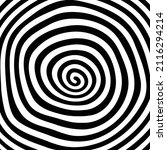 swirl hypnotic black and white... | Shutterstock .eps vector #2116294214