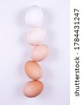 unbroken eggs of different... | Shutterstock . vector #1784431247