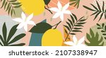 botanical poster vector... | Shutterstock .eps vector #2107338947