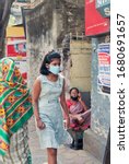 kolkata  india  03 22 2020  a... | Shutterstock . vector #1680691657