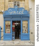 Small photo of VALLETTA, MALTA - CIRCA MAY 2019: Genial storefront
