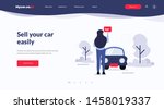 car seller service advertising... | Shutterstock .eps vector #1458019337