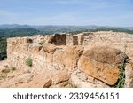 Ruins of the Iberian settlement of La Rochina