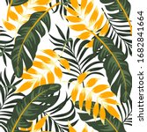 Summer Seamless Pattern With...