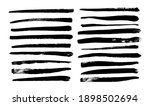 collection of long black brush... | Shutterstock .eps vector #1898502694