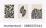 abstract coral posters.... | Shutterstock .eps vector #1880225161