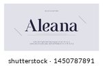 elegant awesome alphabet... | Shutterstock .eps vector #1450787891