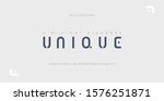 minimal font creative modern... | Shutterstock .eps vector #1576251871