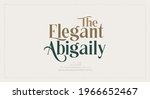 elegant wedding alphabet... | Shutterstock .eps vector #1966652467