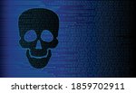 skull cyber circuit future... | Shutterstock .eps vector #1859702911