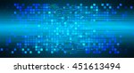 dark blue cyber light abstract... | Shutterstock .eps vector #451613494