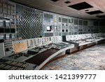Reactor Control Room in Chernobyl Exclusion Zone