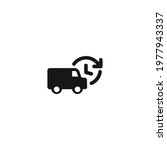 fast delivery icon vector on a... | Shutterstock .eps vector #1977943337