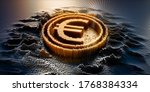 Euro Symbol In A Digital Raster ...