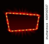 retro showtime sign design.... | Shutterstock .eps vector #400930537