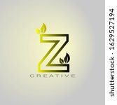 letter z logo design with the... | Shutterstock .eps vector #1629527194