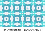 creative colorful symmetric... | Shutterstock . vector #1640997877