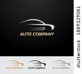 logo automobile automotive cars ... | Shutterstock .eps vector #1889329081