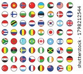 circle flags  white color... | Shutterstock .eps vector #1798212544