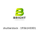 letter b logo design corporate... | Shutterstock .eps vector #1936143301