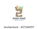 Fresh Food Shopping Logo Design ...