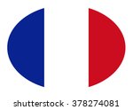 france flag  vector illustration | Shutterstock .eps vector #378274081