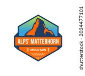 Modern Badge Design Alps'...