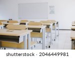 Empty Classroom Without...
