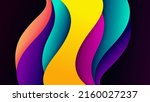 premium vector abstract... | Shutterstock .eps vector #2160027237