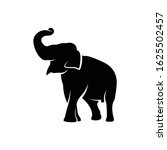Silhouette Elephant Vector...