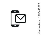 smartphone message envelope... | Shutterstock .eps vector #1730615527