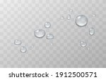 vector water drops. png drops ... | Shutterstock .eps vector #1912500571