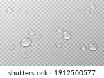 vector water drops. png drops ... | Shutterstock .eps vector #1912500577